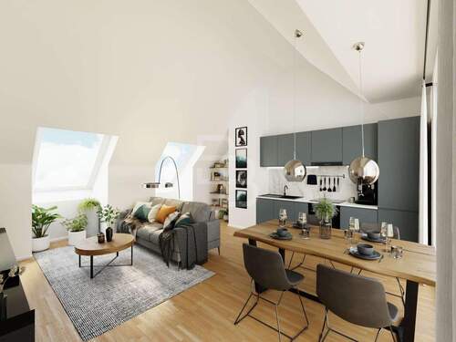 Visualisierung WE08 - Etagenwohnung mit 79,90 m&sup2; in Köln zum Kaufen