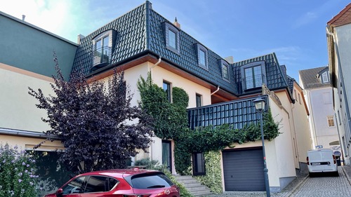 Rückansicht - Mehrfamilienhaus, Wohnhaus mit 260,00 m&sup2; in Burgstädt zum Kaufen