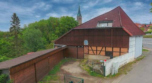 Objektansicht, Garagen - 