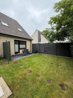Garten und Terrasse - Terrassenwohnung mit 47,00 m² in Büsum zum Kaufen