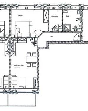 2. OG - 2 Zimmer Etagenwohnung in Brandenburg an der Havel