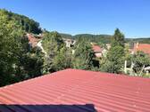 Blick von der Westseite in Richtung Unterschleichach von der möglichen Dachterrasse - 