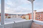 Aussicht vom Balkon 3.Obergeschoss - 