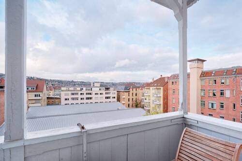 Aussicht vom Balkon 3.Obergeschoss - 
