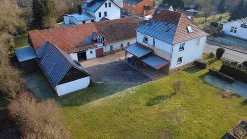Luftaufnahme - 1 Zimmer Mehrfamilienhaus, Wohnhaus zum Kaufen in Edertal