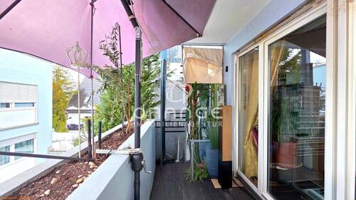 Großer überdachter Balkon - 