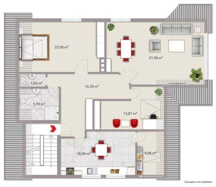 Ausbauoption Dachgeschoss - 