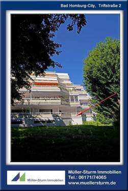 Bad Homburg Triftstrasse 2 04 Ansicht hinten 3.jp - 3 Zimmer Etagenwohnung zum Kaufen in Bad Homburg vor der Höhe