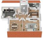 Grundriss Obergeschoss - 