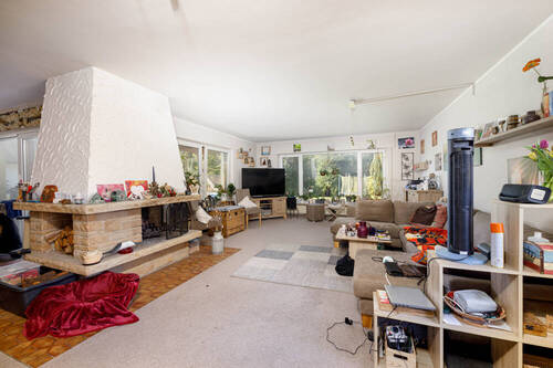 Wohnzimmer - 4 Zimmer Einfamilienhaus in Ahrensburg