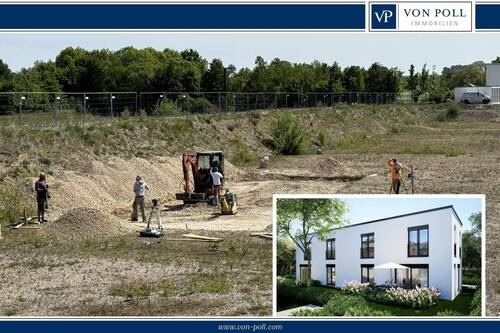 Baubeginn Mai 2025 erfolgt - BAUBEGINN ERFOLGT: Feine Wohnqualität auf 167 m² : Doppelhaushälfte 2 mit Energiewert A und PV inklusive!