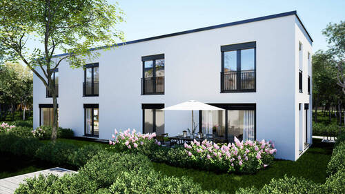 Südseite mit Terrasse - 