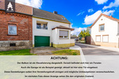 Musterbild mit Visualisierung Balkon und Garage - 3 Zimmer Reihenendhaus zum Kaufen in Gatersleben