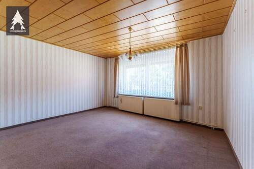 Wohnzimmer - Reihenendhaus mit 115,00 m² in Gatersleben zum Kaufen