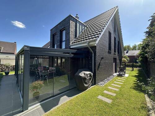 Gartenansicht - 5 Zimmer Einfamilienhaus zum Kaufen in Münster