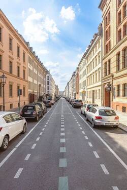 Blick in die Straße - 