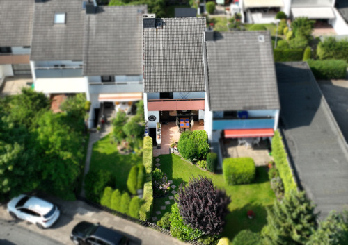 Drohne Gartenansicht - 