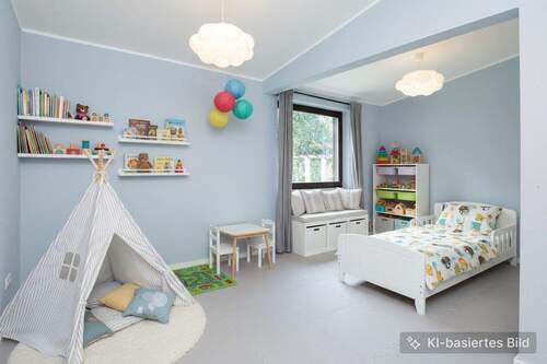 Kinderzimmer visualisiert - 