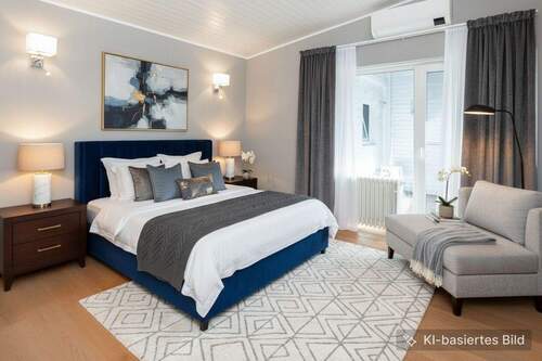 Schlafzimmer visualisiert - 