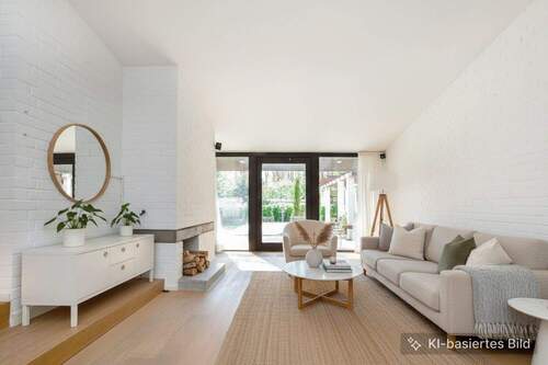 Wohnbereich visualisiert - 