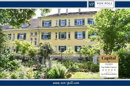 Titelbild neu - Geräumige Altbau-Wohnung mit Garten - fußläufig zur Innenstadt und zum Bahnhof