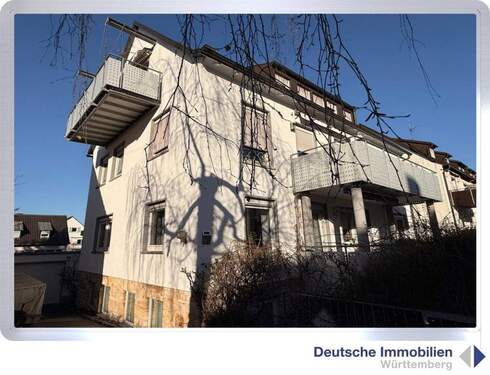 Ansicht Süd-West - 1 Zimmer Mehrfamilienhaus, Wohnhaus in Stuttgart