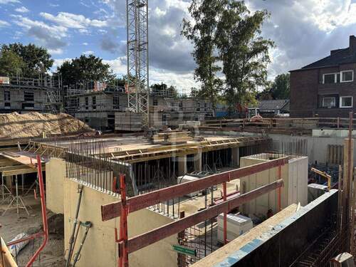 Errichtung der Tiefgarage - 