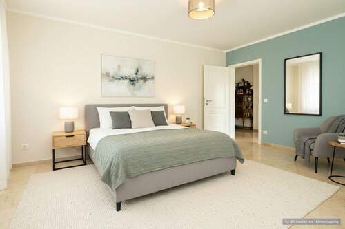 Schlafzimmer 1 Obergeschoss-visualisiert - 