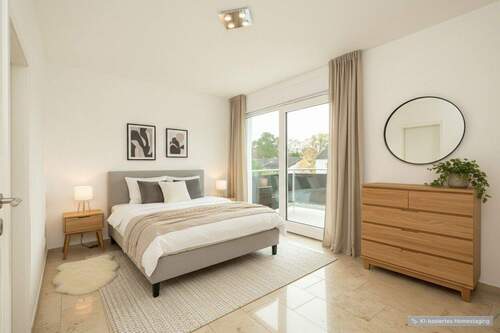 Schlafzimmer 2 Obergeschoss-visualisiert - 