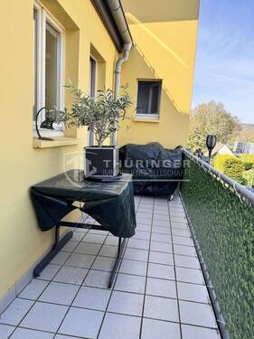 Blick vom Balkon - 