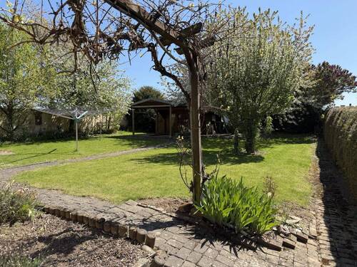 Garten mit Gartenhaus - 