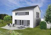 EFH Jana Garten Giebel Ost - Einfamilienhaus Neubau im Ortszentrum von Berg bei Neumarkt