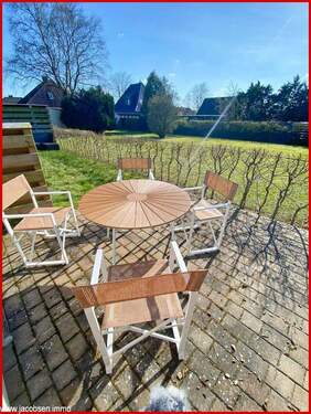 Terrasse im Garten - 