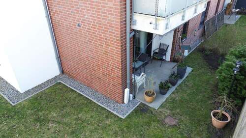 Gartenaufnahme (Drohne) - 2 Zimmer Etagenwohnung in Buxtehude