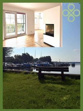 Seele baumeln lassen... - ***Erholsame Ruhe in Wassernähe! Sanierte 3 Zimmer mit 2 Balkonen, Terrasse und 250 qm Garten***