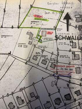 Lageplan mit Flur-Nr. - 