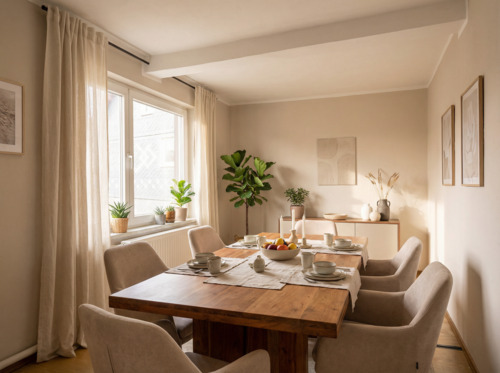 KI generiertes Esszimmer - 