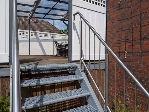 Außenansicht Terrasse / Schupp - 