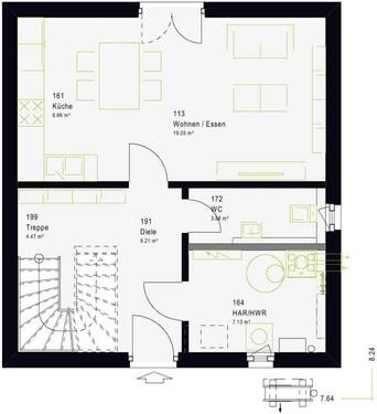 Erdgeschoss - 