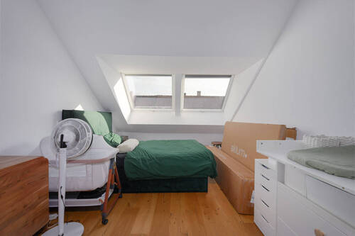 Schlafzimmer - 3 Zimmer Etagenwohnung zum Kaufen in Waghäusel / Kirrlach