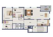 Grundriss Wohnung - 