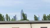 Balkon mit Sicht auf Skyline - 