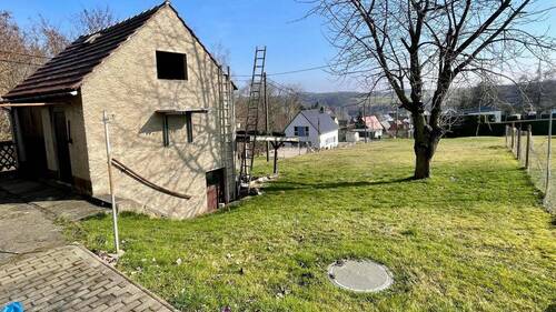 Garage Gartenansicht - 