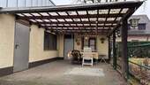Carport mit Geräteschuppen - 