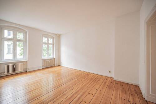 Wohnzimmer Ansicht 1 - Etagenwohnung mit 56,00 m&sup2; in Berlin zum Kaufen
