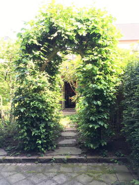 Zugang zum Gartenparadies - 