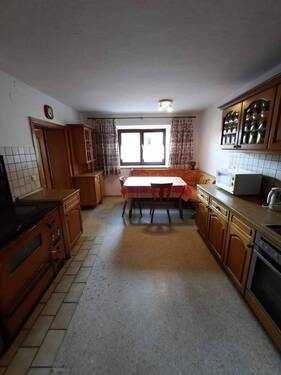 Essküche mit Küchenholzofen - 