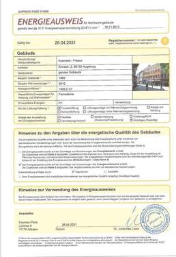 Energieausweis - 
