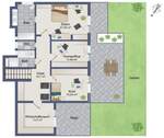 Grundriss Gartengeschoss - 