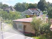 Blick aufs Gartenhaus - 